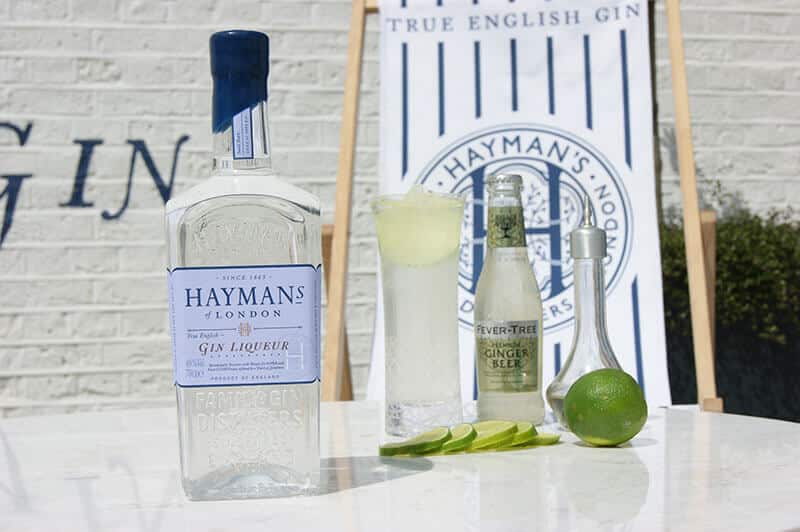 Hayman's Gin Liqueur and Ginger