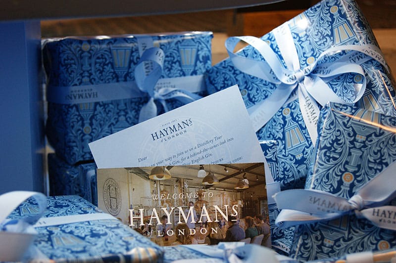 Hayman's gift vouchers