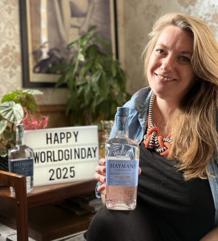 Emma @Ginmonkey with Hayman's London Dry Gin